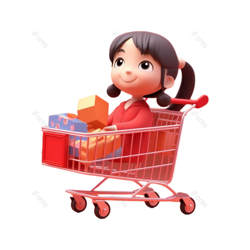 儿童图片,插画元素,女人PNG,快乐免抠素材